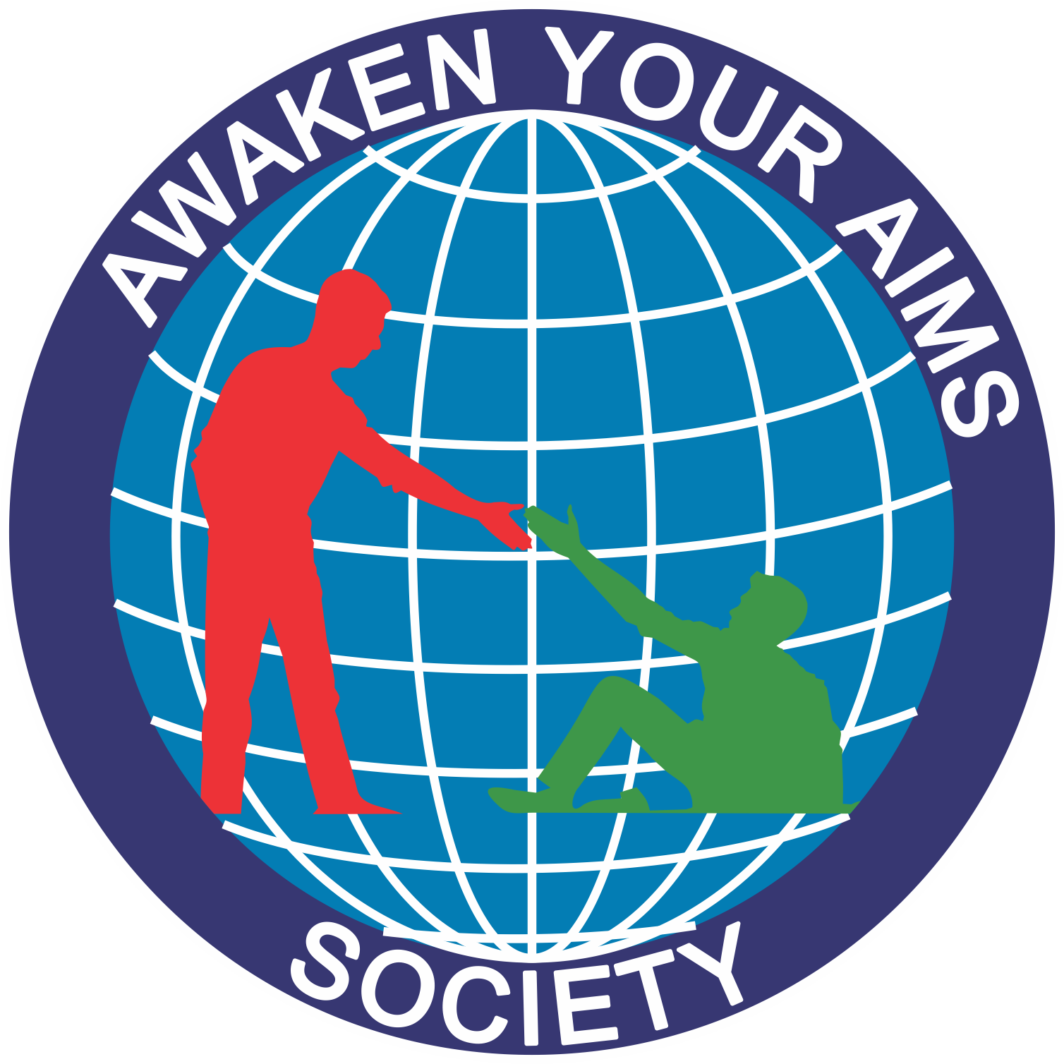 The logo of AYA Society (Awaken Your Aims Society)